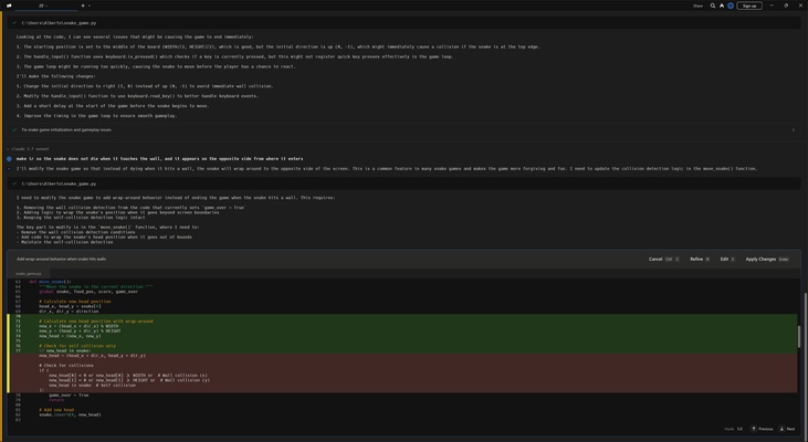 Warp screenshot 1