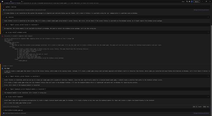 Warp screenshot 1