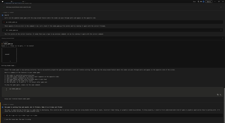 Warp screenshot 1