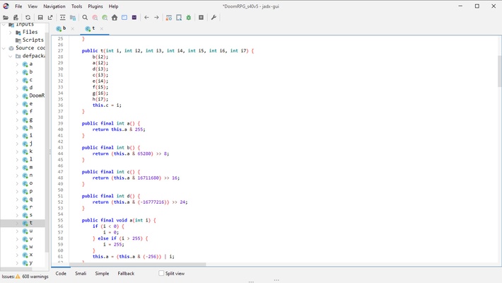 JADX screenshot 1