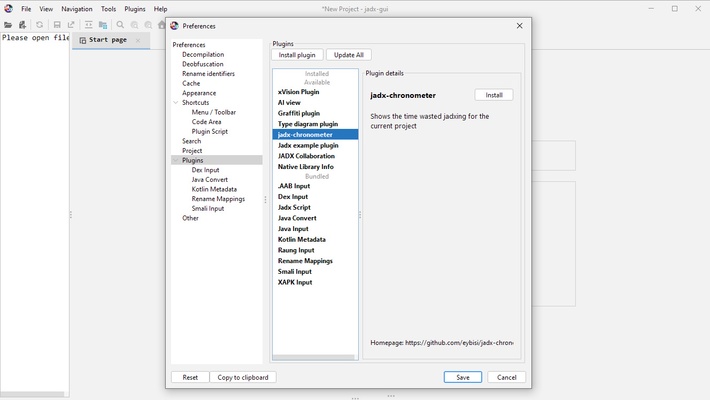 JADX screenshot 1