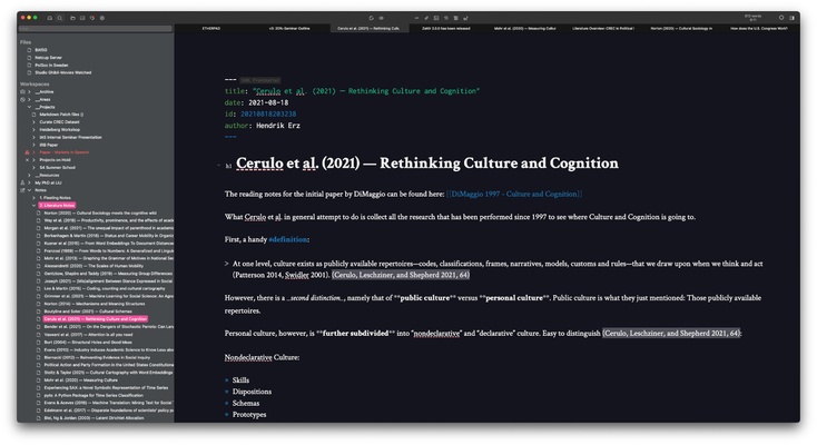 Zettlr screenshot 1
