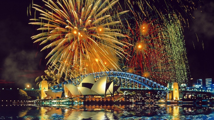 Fireworks Screensaver screenshot 1