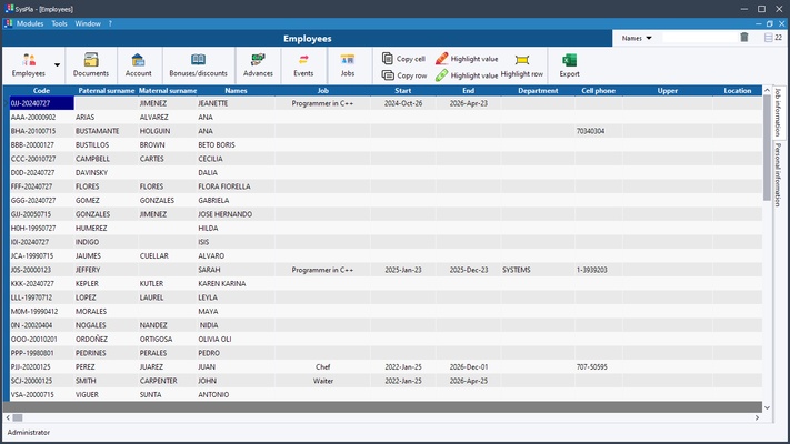 Syspla screenshot 1