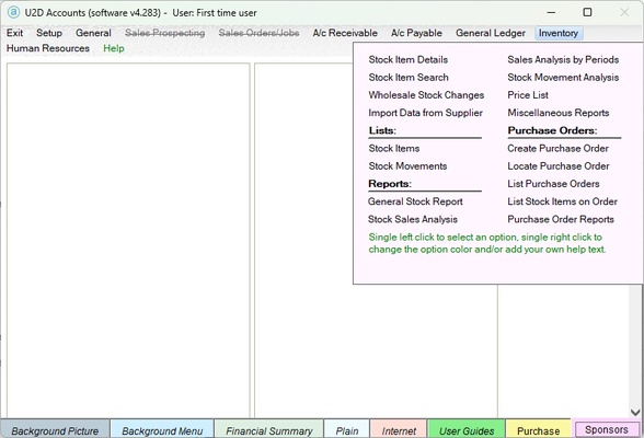 Adminsoft Accounts screenshot 1