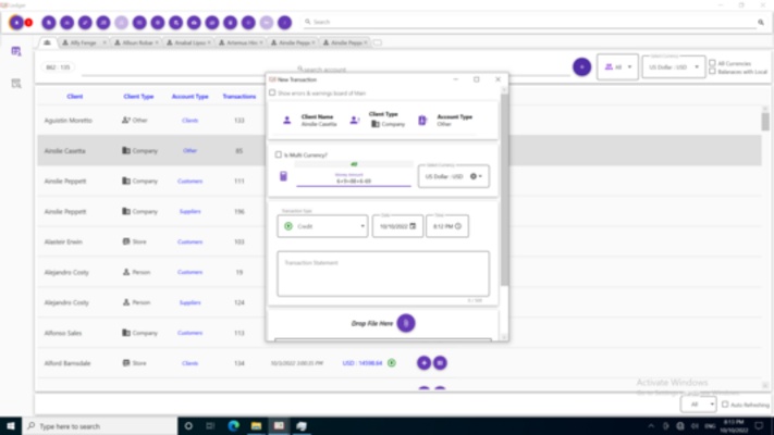 LedgerApp screenshot 1