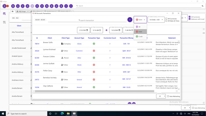 LedgerApp screenshot 1