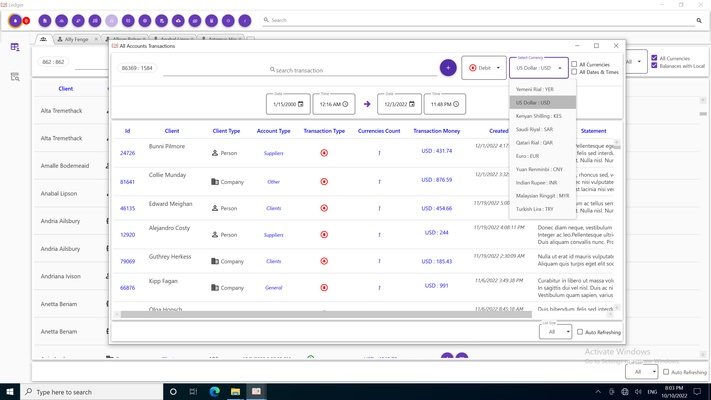 LedgerApp screenshot 1