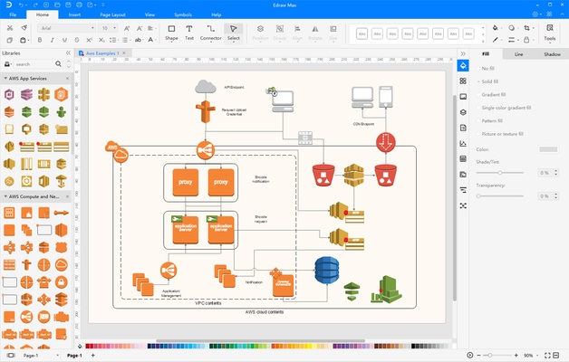 EDraw Max screenshot 1