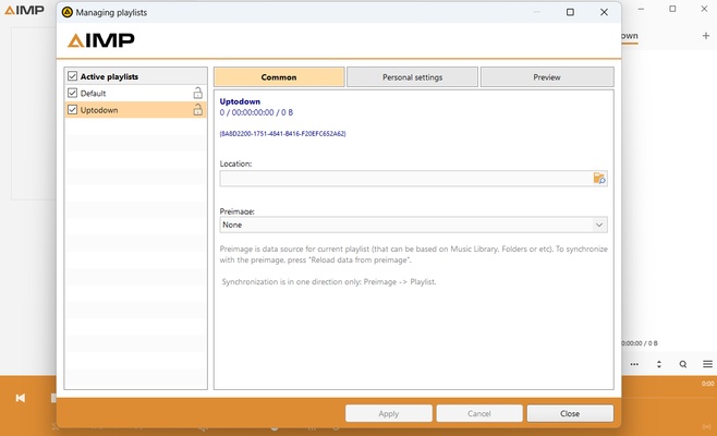 AIMP screenshot 1
