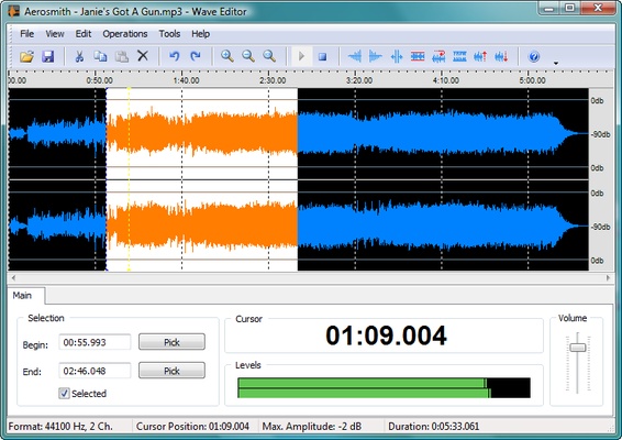 Wave Editor screenshot 1