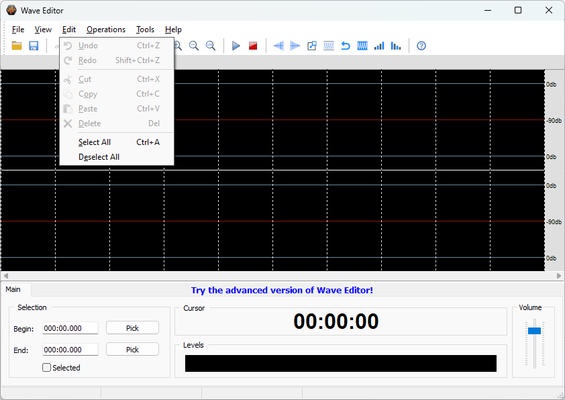 Wave Editor screenshot 1
