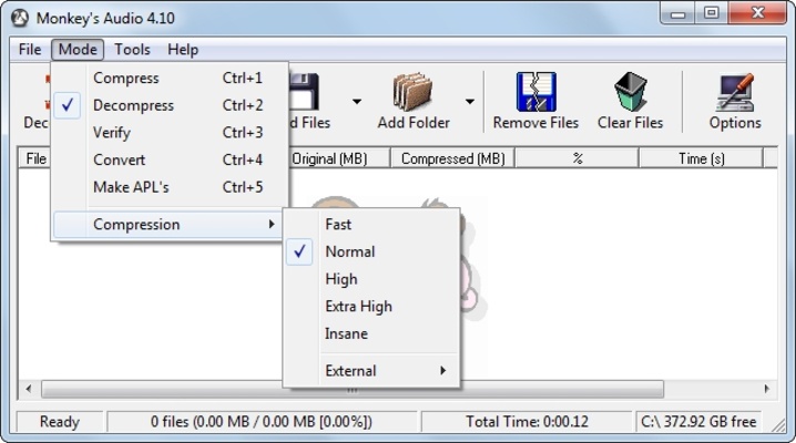 Monkey's Audio screenshot 1