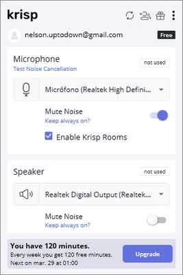 Krisp screenshot 1