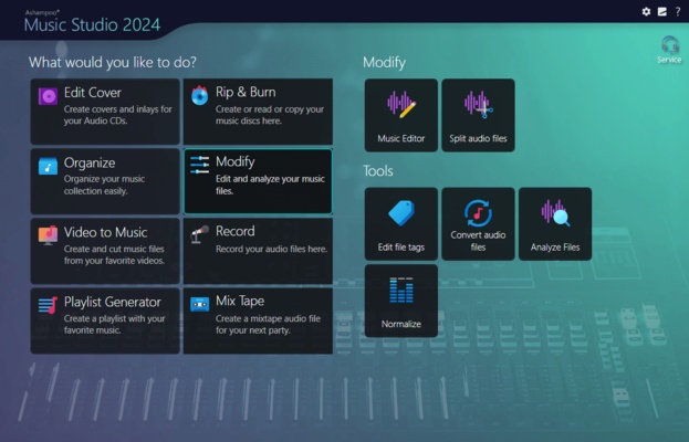 Ashampoo Music Studio screenshot 1
