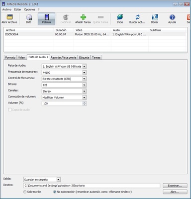 Xmedia Recode screenshot 1
