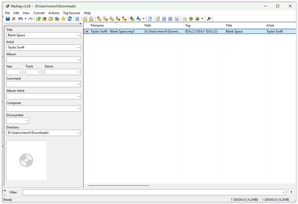 MP3Tag screenshot 1
