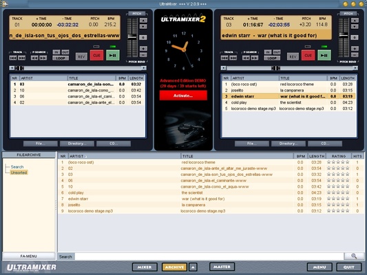 UltraMixer screenshot 1