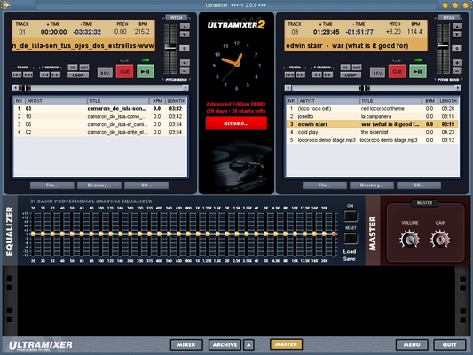 UltraMixer screenshot 1