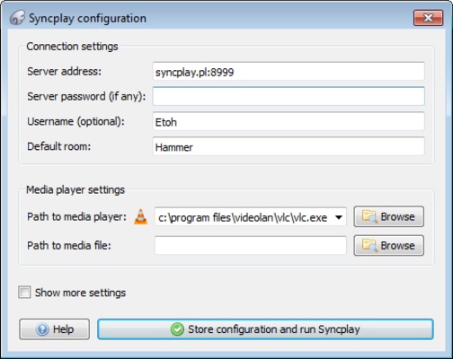 Syncplay screenshot 1