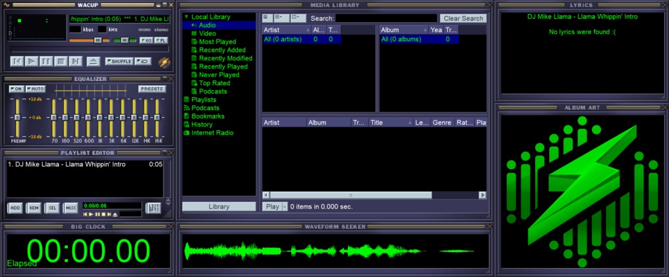 WACUP screenshot 1