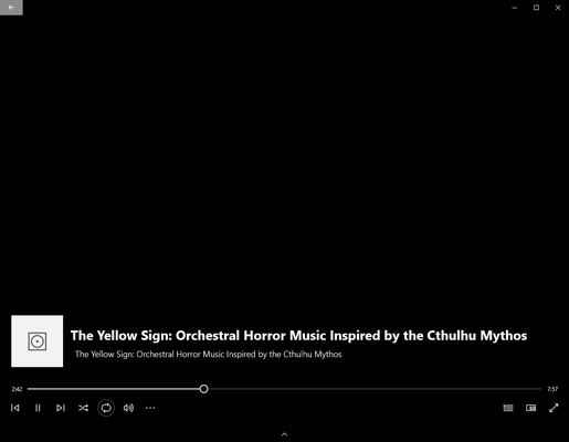 Groove Music screenshot 1