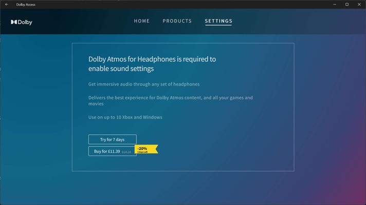 Dolby Access screenshot 1