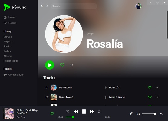 eSound screenshot 1