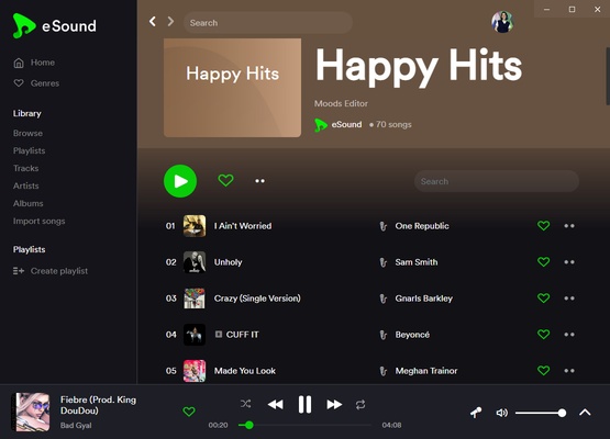 eSound screenshot 1