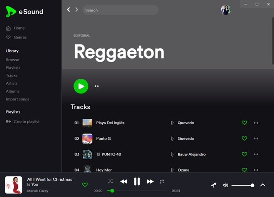 eSound screenshot 1