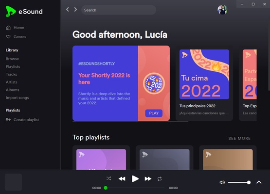eSound screenshot 1
