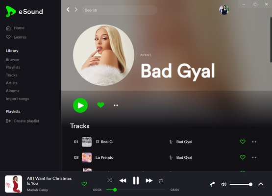 eSound screenshot 1