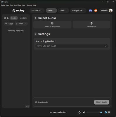 Replay screenshot 1
