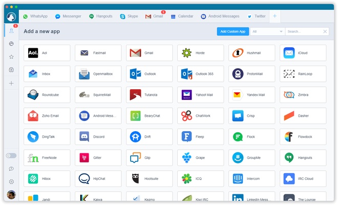 Rambox screenshot 1
