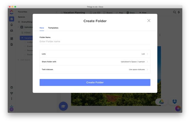 ClickUp screenshot 1