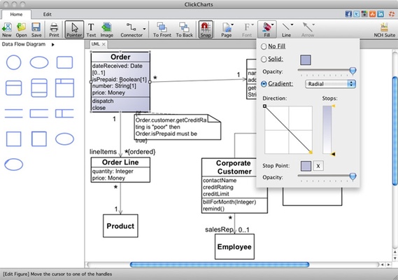 Clickcharts Pro screenshot 1