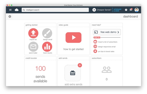 Email Blaster screenshot 1