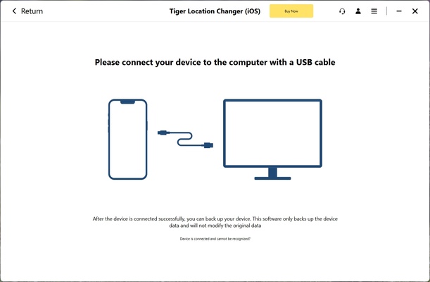 Tiger Location Changer screenshot 1