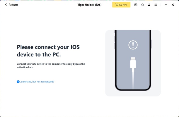 Tiger iOS Unlocker screenshot 1