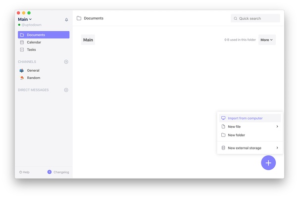 Twake screenshot 1
