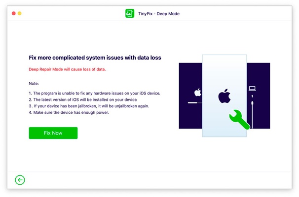 TinyFix screenshot 1