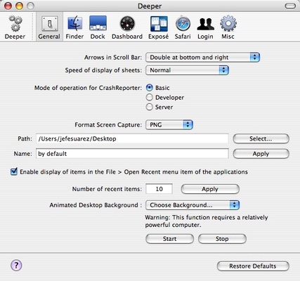 Deeper screenshot 1