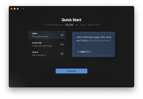 Cursor screenshot 1