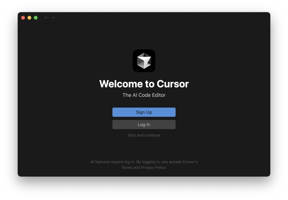 Cursor screenshot 1