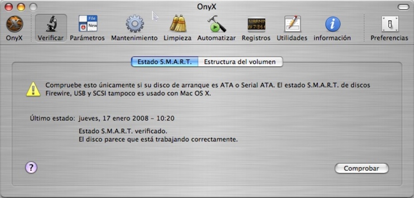 OnyX screenshot 1