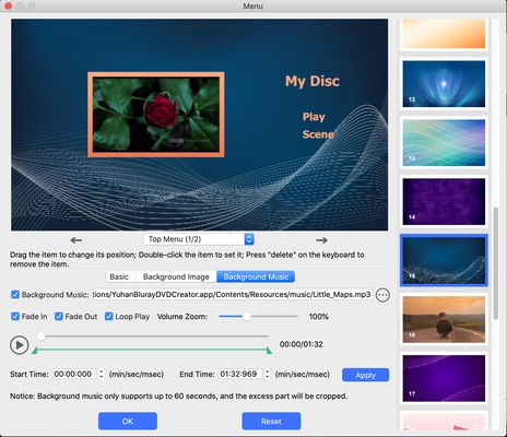 Yuhan Blu-ray DVD Creator screenshot 1