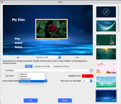 Yuhan Blu-ray DVD Creator screenshot 1