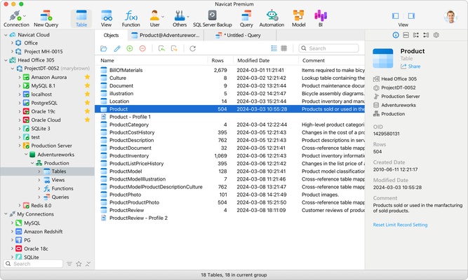 Navicat Premium screenshot 1
