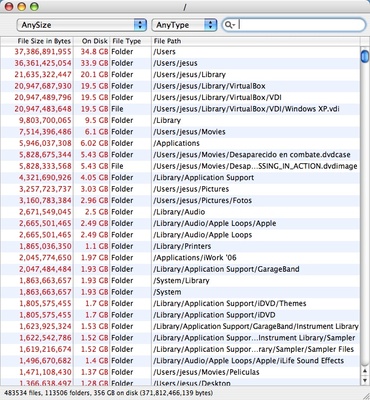 WhatSize screenshot 1