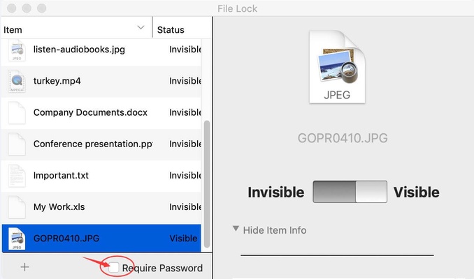 UkeySoft File Lock screenshot 1